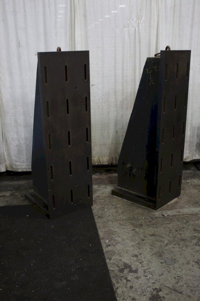1 SET OF 20&quot; X 63&quot; SLOTTED ANGLE PLATES: STOCK #75783