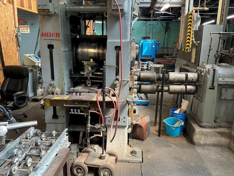 8&quot; X 22&quot; X 20&quot;  BLISS 4-HIGH ROLLING MILL (14537)