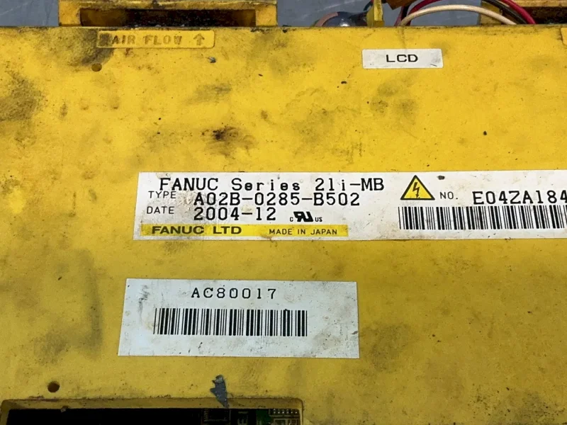 FANUC 21i-MP OPERATOR PANEL  -  A02B-0285-B502