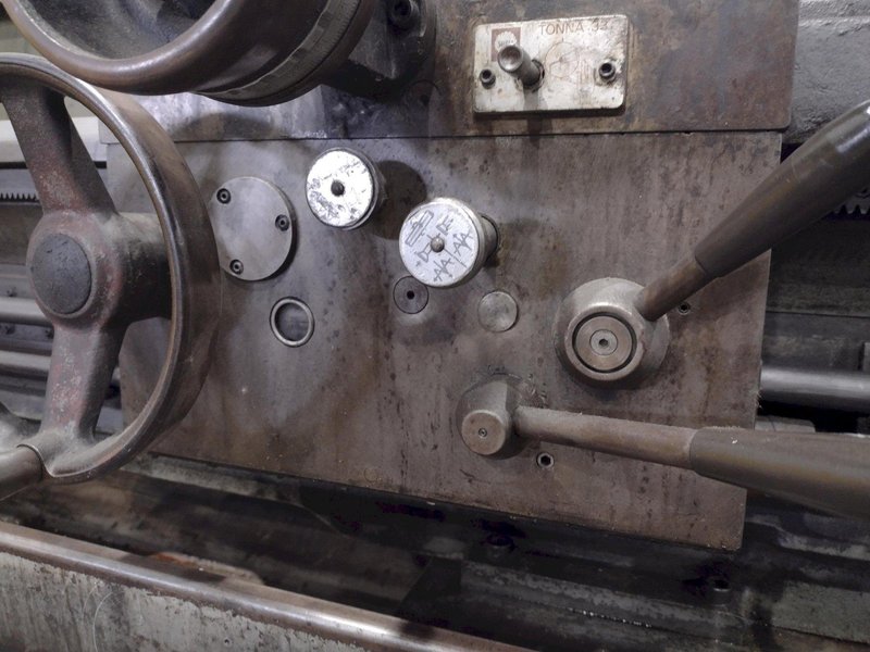 21" x 120" CLAUSING COLCHESTER MODEL #21 ENGINE LATHE 3.5" SPINDLE HOLE: YOBRO #24560