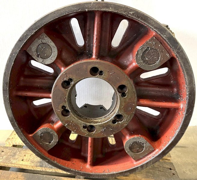 20" Bison 4-Jaw Chuck, D1-8 Camlock, 4-7/8" Hole