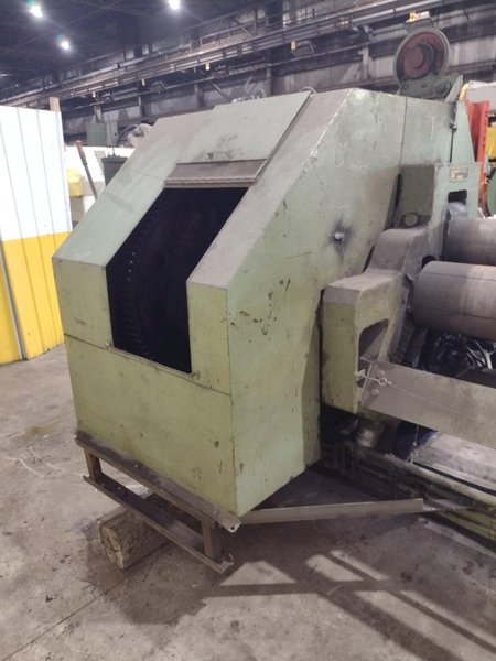 8' X 1/2" BERTSCH #9 3-ROLL INITIAL PINCH PLATE BENDING ROLL: YOBRO #25159