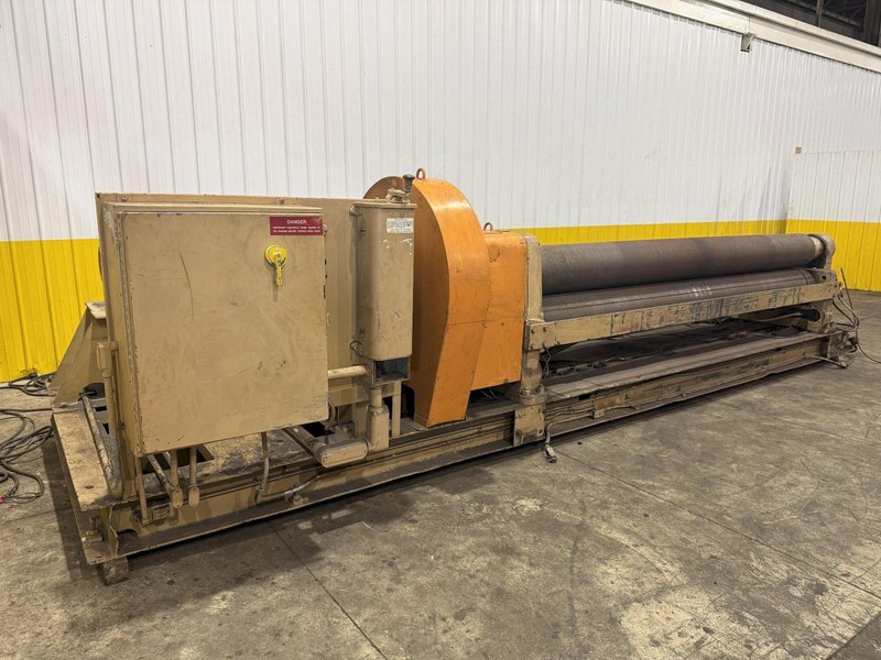 12' X 1/2" WEBB MODEL #9L-2A 3 ROLL INITIAL PINCH PLATE ROLL: YOBRO #25845
