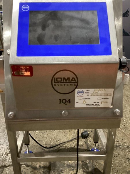 LOMA SYSTEMS IQ4 METAL DETECTOR CHECKWEIGHER COMBO SYSTEM USED