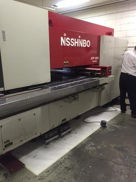 22 Ton Nisshinbo MAP-1000 Turret Punch, 1998