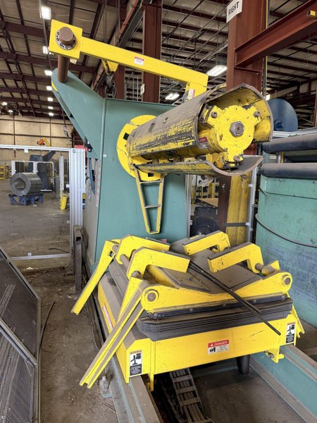 20,000 lbs. x 54 inch Coe Press Equipment Servo Coil Feed Line - Can be seen under power!