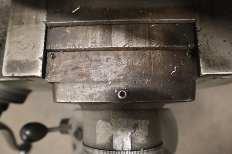 Bridgeport Series I Vertical Knee Mill, X &amp; Y-Axis Servo Power Feeds, 2-Axis Acu-Rite DRO- Auction Item