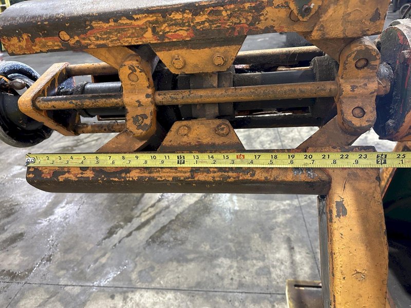 2500 LBS X 24&quot; COOPER WEYMOUTH DOUBLE END PULL-OFF COIL REEL UNCOILER: STOCK #22620