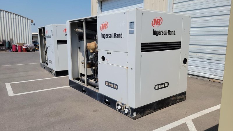 Ingersoll Rand Sierra H200W Oil-Free Rotary Screw Air Compressor, 2001