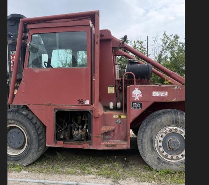 52,000# TAYLOR FORKLIFT LIFT TRUCK STOCK# 4391