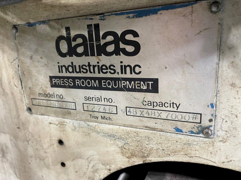 7,000 lbs Dallas Single End Motorized Coil Reel