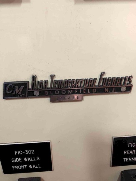 2552°F CM Furnace, 2012 – 16″ x 16″ x 16″