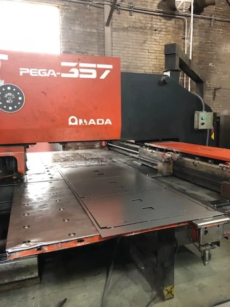 2001 AMADA PEGA 357 | Punches, Turret