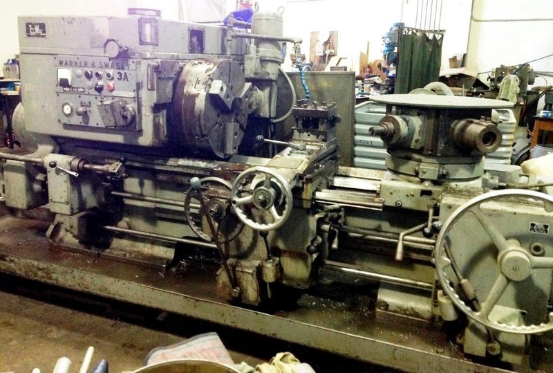 3A WARNER &amp; SWASEY TURRET LATHE: STOCK #66524