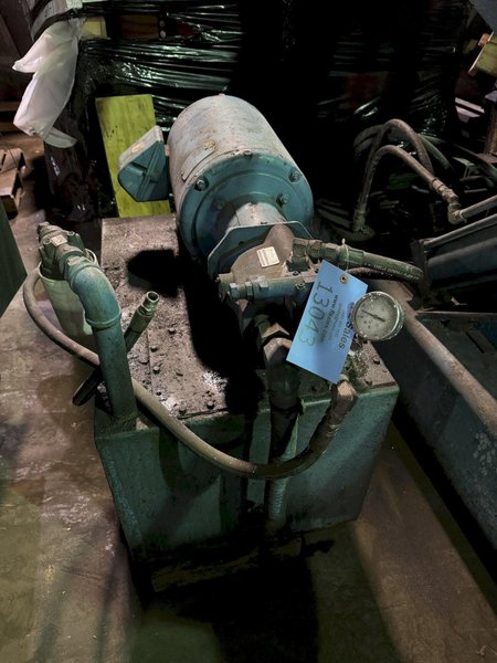 Stahl permenant molding machine with 35&quot; x 42&quot; front platen, 35 x 42 rear platen, hydraulic system and controls, front ejection