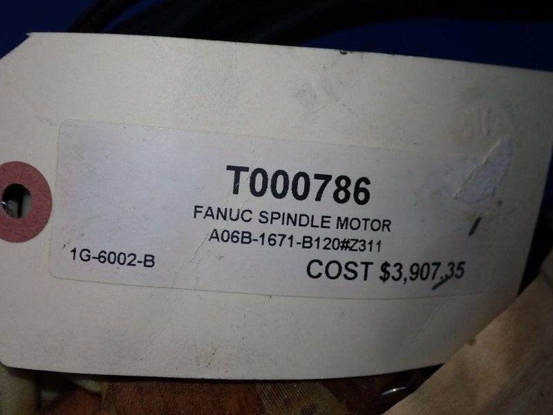 FANUC SPINDLE MOTOR  -  A06B-1671-B120#Z311