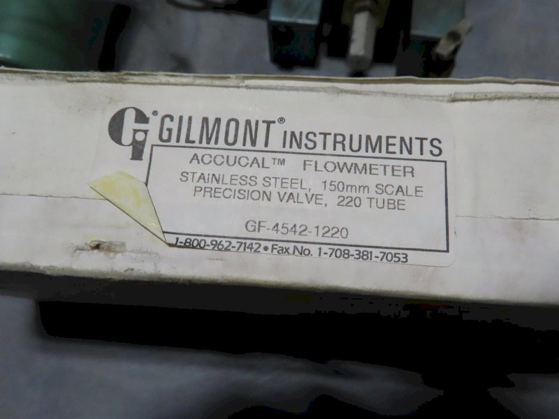 Sheffield Precisionaire Air Gauge, Federal Dimensionair Air Gauge to 0.00002", Federal AFL-9 R-2 Oil/Water Seperator and Accucal Flowmeter- Auction Item