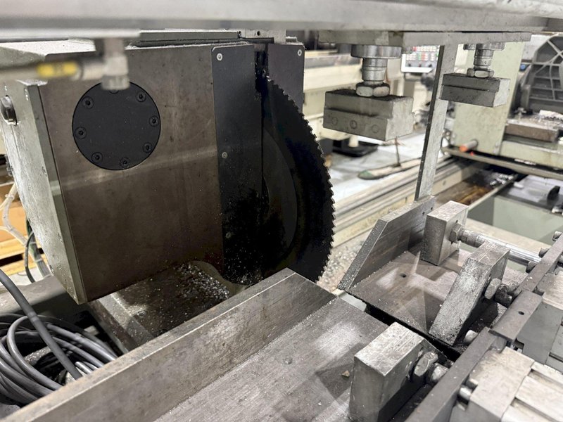 Used 2021 Emmegi Twin Ferro TU/5 Twin Head Cutting-Off Saw Machine For Sale