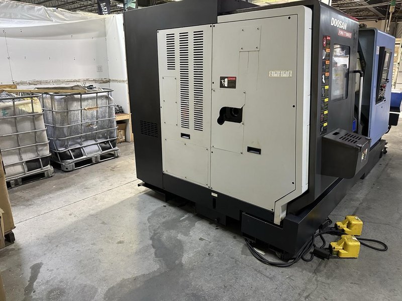 Doosan Puma TT-1800SY Multi-Axis CNC Lathe, 2014 – Parts Catcher, Tool Pre-setter