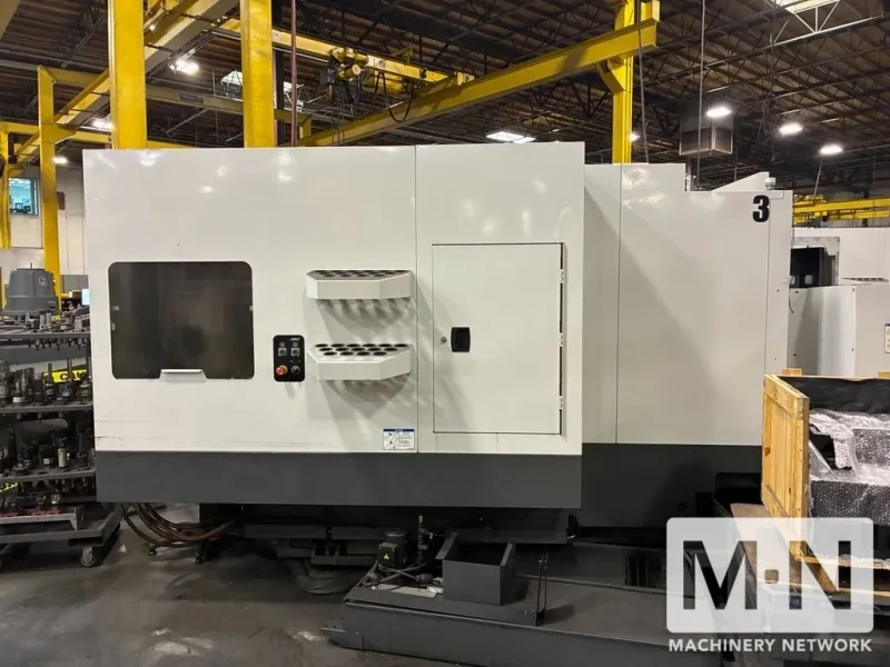 HAAS EC-400PP 4-axis CNC Horizontal Machining Center, 2012