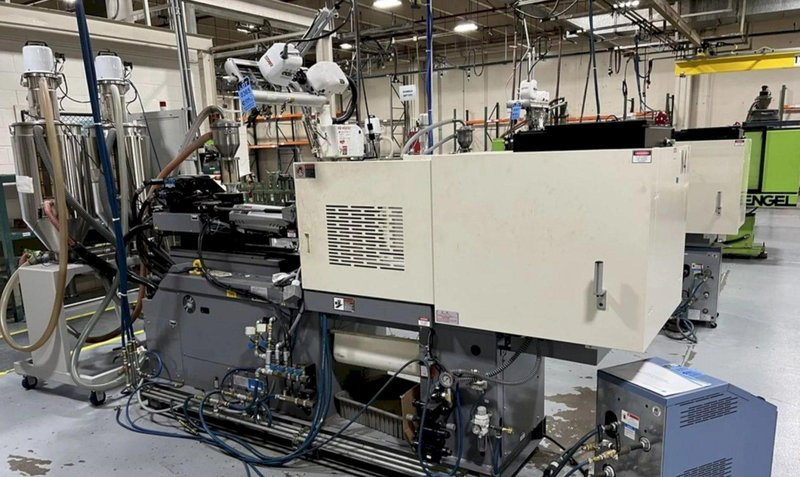 Nissei Used PNX60III-5A Injection Molding Machine, 72 US Ton, 1.2 oz., yr. 2020