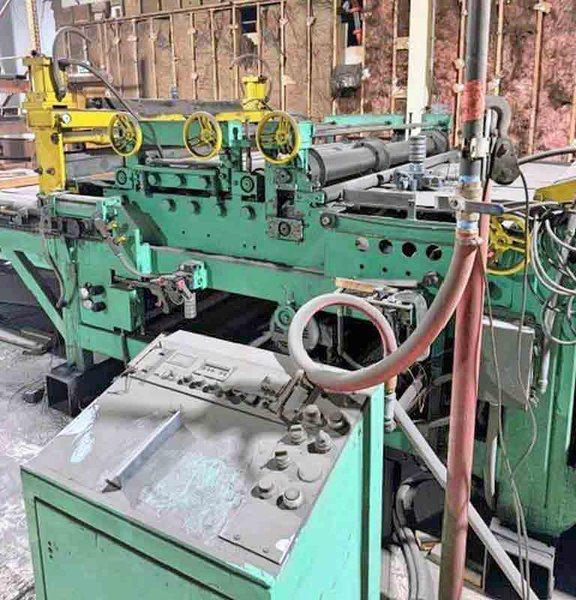 72" x 0.075" x 20,000# Iowa Precision Slear Line STOCK# 4229