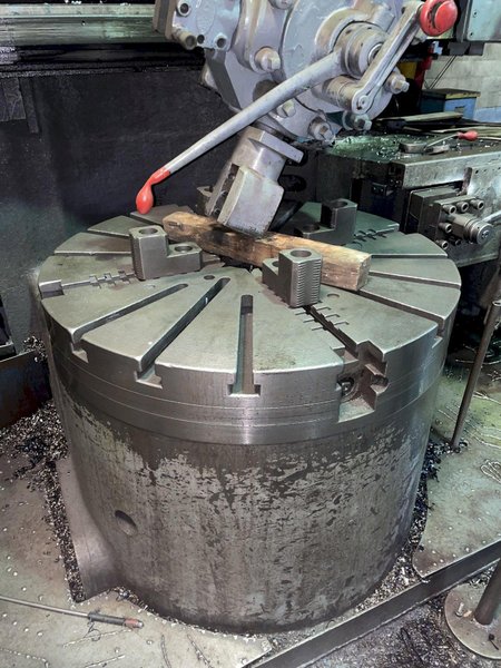 42” BULLARD CUTMASTER 4-JAW VERTICAL TURRET LATHE. STOCK # 0737021