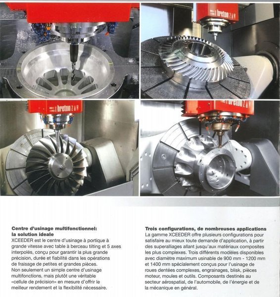 Breton - Xceeder 900 X: 900 - Y: 900 - Z: 600 mm CNC