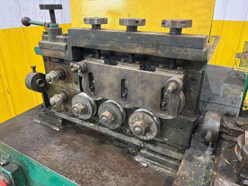 12 ROLL SHUSTER 2-PLANE WIRE &amp; BAR POWERED STRAIGHTENER: YOBRO #23877