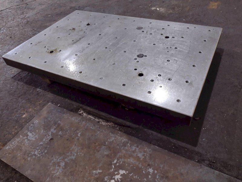 40&quot; x 57&quot; x 2.25&quot; PRESS BOLSTER PLATE: STOCK #19233
