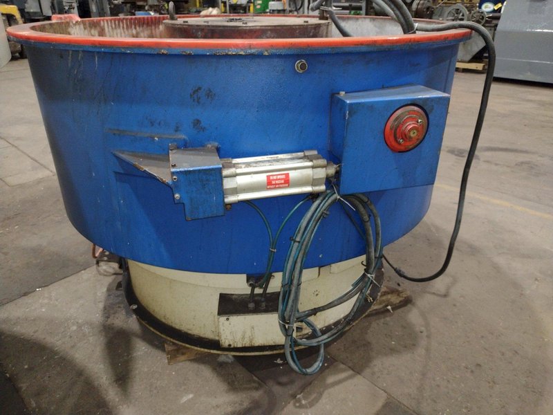 16 CUBIC FOOT ROYSON MODEL #20CTVIS VIBRATORY FINISHING BOWL DEBURRING: STOCK #18999
