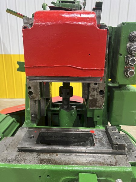 25 TON YODER MODEL #P-25 MECHANICAL CUTOFF PRESS, 2.25&quot; STROKE : STOCK #20524