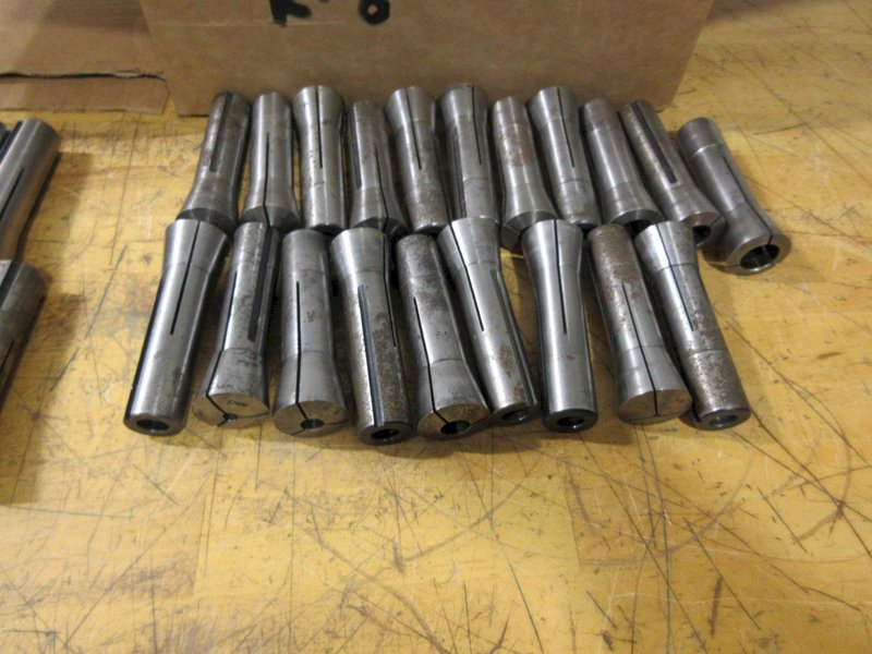Assorted R8 Collets 1/8"-3/4" (63)- Auction Item