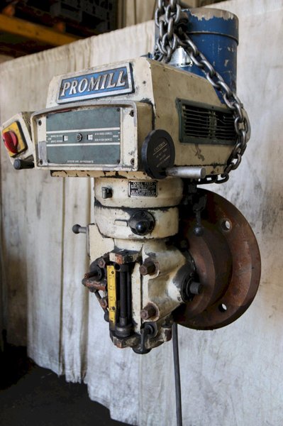 3 HP PRO MILL VERTICAL MILLING HEAD: STOCK #70996