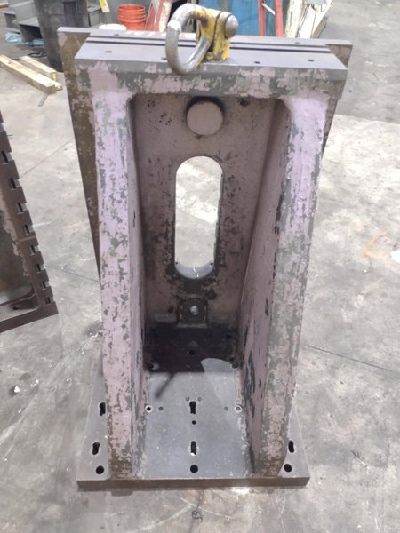 (2) 48" H X 29.5" W X 29" DEEP STEEL ANGLE PLATES: YOBRO #25794