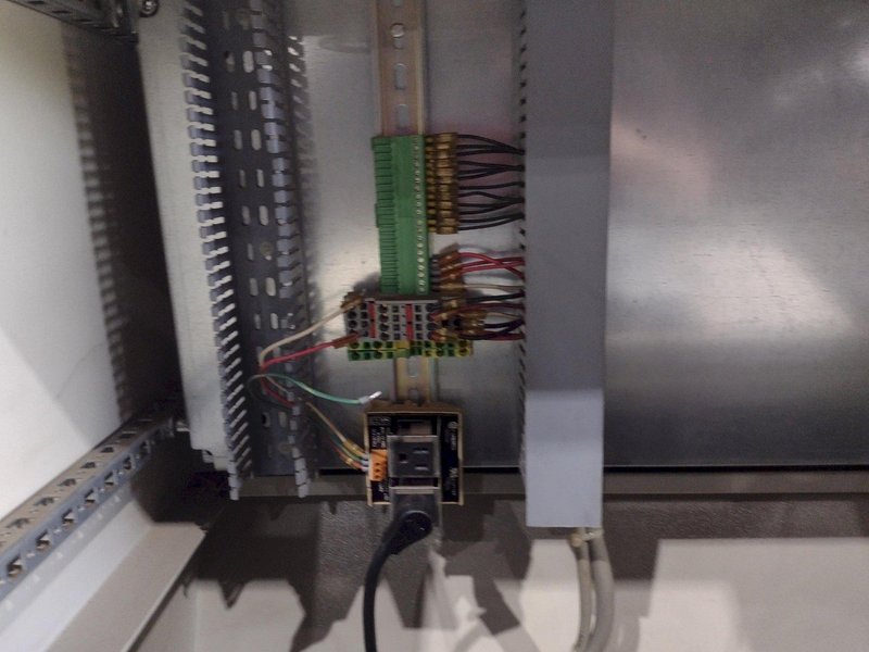 9 SPINDLE PEDDINGHAUS MODEL #BDL-1250/9 I-BEAM DRILL/DRILLING LINE: STOCK #19128