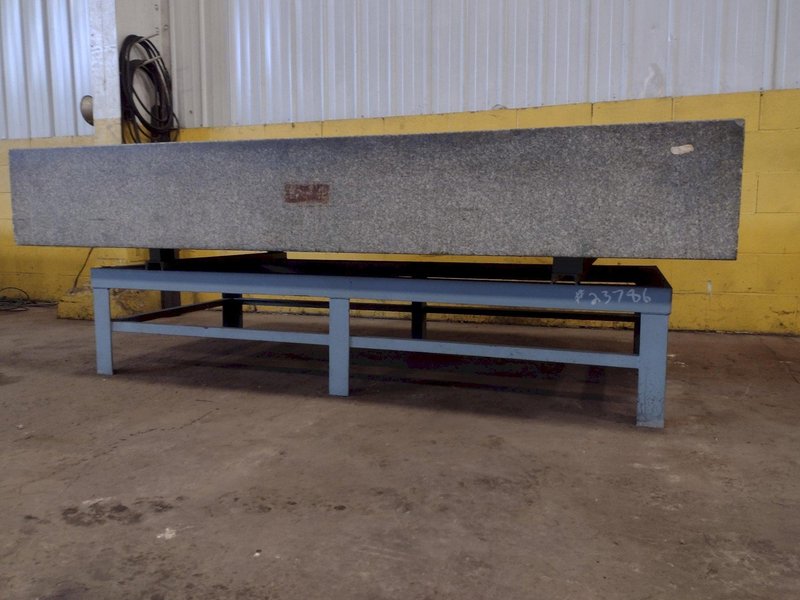 8&#039; X 4&#039; X 14&quot; CHALLENGE PRECISION LAYOUT INSPECTION GRANITE TABLE: STOCK #23786