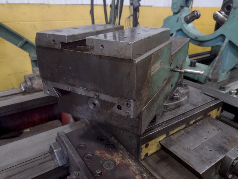 42" X 120" RYAZAN MODEL #1N65 HEAVY DUTY ENGINE LATHE 4.5" HOLE: STOCK #16472