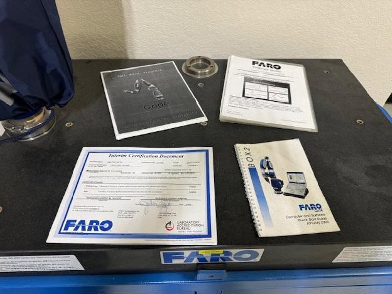 Faro F0402 CMM Arm, 2006 – Tooling