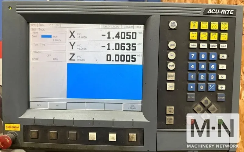 Kent KTM-3VS CNC Vertical Mill