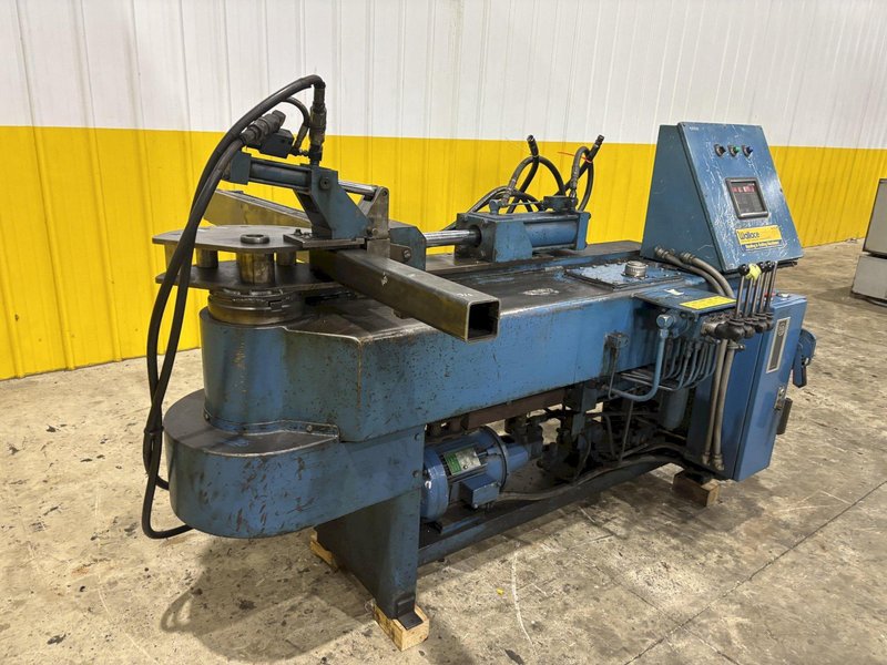 2&quot; WALLACE MODEL #1002 PROGRAMMABLE HYDRAULIC PIPE &amp; TUBE BENDER: STOCK #23183