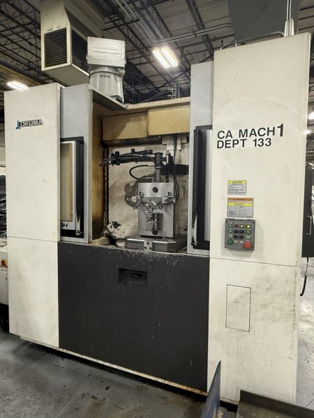 Okuma MB-5000H Used CNC Horizontal Machining Center For Sale, 2017
