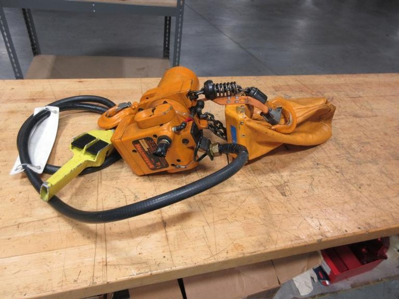 Harrington 1/4 Ton Pneumatic Chain Hoist, Model TCR250P- Auction Item