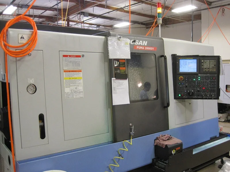 2007 DOOSAN PUMA 2000SY | Lathes, CNC (3-Axis or More)