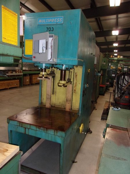 25 TON DUAL RAM DENISON MULTIPRESS STOCK# 3287