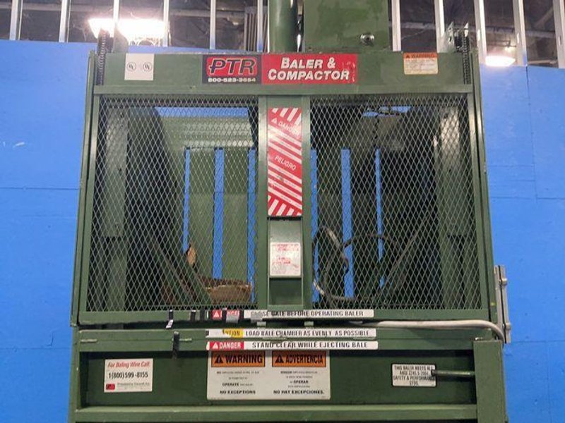 PTR BALER AND COMPACTOR COMPANY 29”X60” PRESS BALER  -  2300