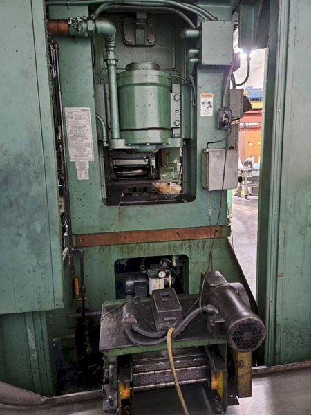 Minster Highspeed 300-ton Capacity Model E2-300-54-40 Straight Side Mechanical Stamping Press For Sale, Year 2000