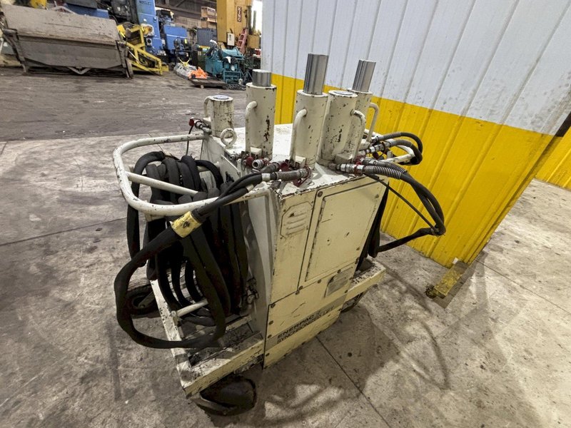 4 RAM ENERPAC SYNCHRONIZED HYDRAULIC DIE SEPARATOR LIFTING SYSTEM: STOCK #23599