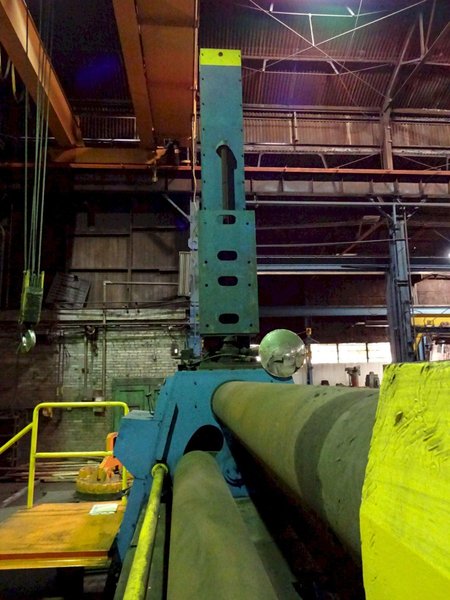 10' X 1" KUMLA MODEL PV7H HYDRAULIC PYRAMID PLATE ROLL: #67336