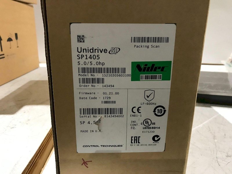 CONTROL TECHNIQUES SP1405 SERVO DRIVE NEW WITH BOX